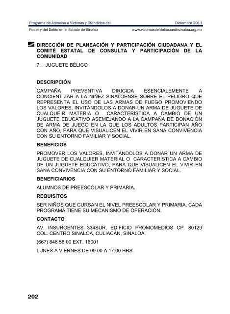 publicaciones - directorio de trÃ¡mites y servicios - ComisiÃ³n Estatal ...