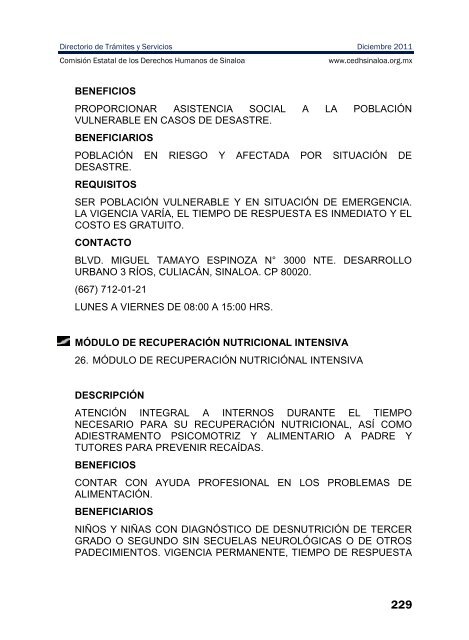 publicaciones - directorio de trÃ¡mites y servicios - ComisiÃ³n Estatal ...