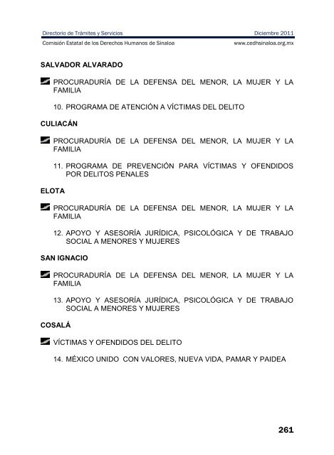 publicaciones - directorio de trÃ¡mites y servicios - ComisiÃ³n Estatal ...