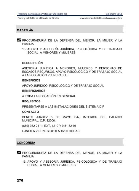 publicaciones - directorio de trÃ¡mites y servicios - ComisiÃ³n Estatal ...