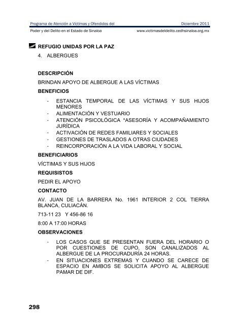 publicaciones - directorio de trÃ¡mites y servicios - ComisiÃ³n Estatal ...