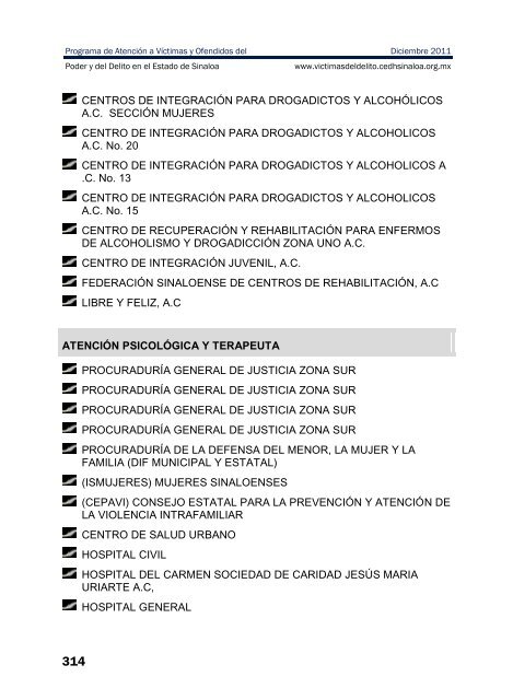 publicaciones - directorio de trÃ¡mites y servicios - ComisiÃ³n Estatal ...