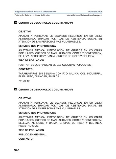 publicaciones - directorio de trÃ¡mites y servicios - ComisiÃ³n Estatal ...