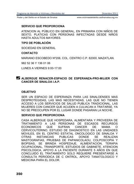 publicaciones - directorio de trÃ¡mites y servicios - ComisiÃ³n Estatal ...