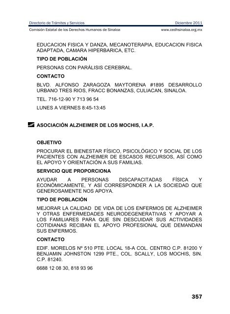 publicaciones - directorio de trÃ¡mites y servicios - ComisiÃ³n Estatal ...