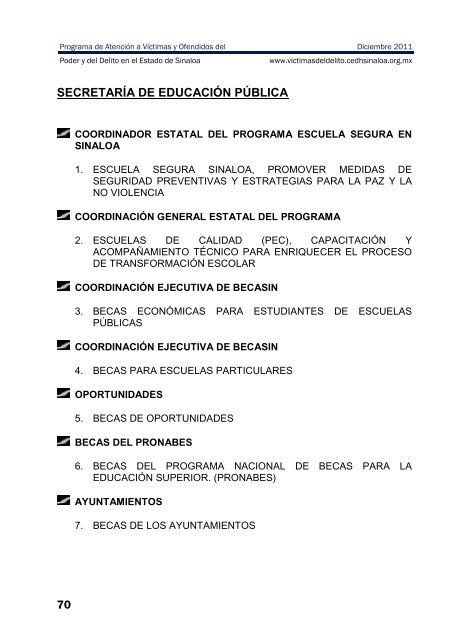 publicaciones - directorio de trÃ¡mites y servicios - ComisiÃ³n Estatal ...