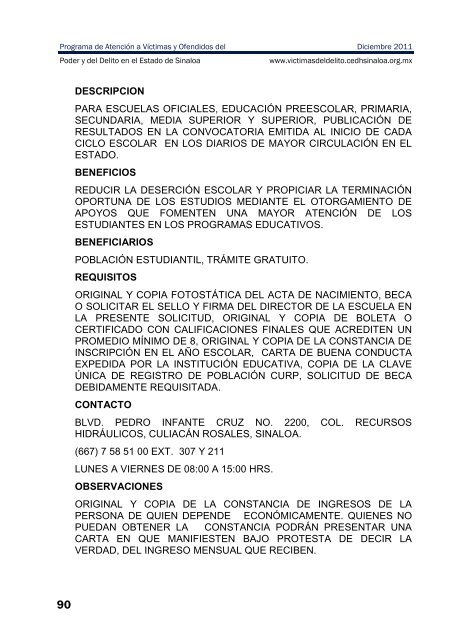 publicaciones - directorio de trÃ¡mites y servicios - ComisiÃ³n Estatal ...