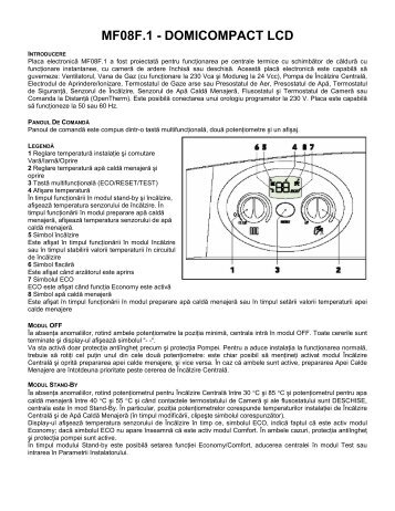 MF08F.1 - DOMICOMPACT LCD - Ferroli
