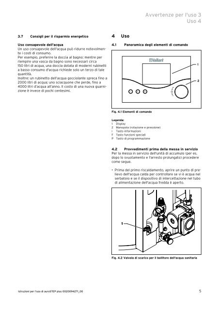 Istruzioni per l'uso auroSTEP plus 150 elettrica - Vaillant