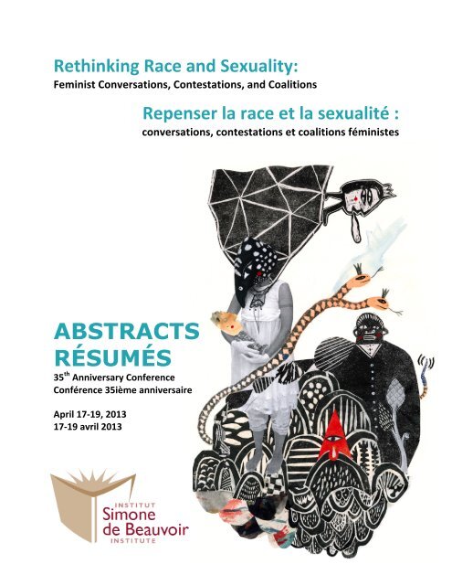 Abstracts - Simone de Beauvoir Institute - Concordia University