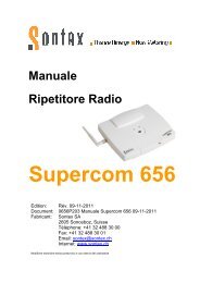 Manuale Supercom 656 R - Contabilizzazione del calore