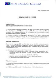 CIC - Banque FÃ©dÃ©rative du CrÃ©dit Mutuel