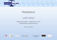 Mediation - Kanzlei Kellner, Mannheim - Kanzlei Judith Kellner