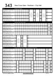 343 timetable - London Bus Routes