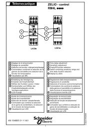 ZELIO - control RM4L