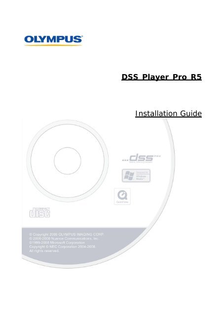 DSS Player Pro R5 Installation Guide - RB Causey Company
