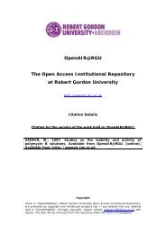 John G. Buchan PhD.pdf - OpenAIR @ RGU - Robert Gordon ...