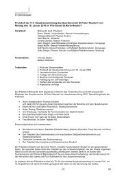 Protokoll der Hauptversammlung - Quartierverein St.Fiden-Neudorf