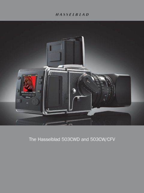 The Hasselblad 503CWD and 503CW/CFV