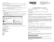 CARBON DIOXIDE L3KÃ‚Â®-C ASSAY Ã¢Â†Â’ Ã¢Â†Â’ - Sekisui Diagnostics