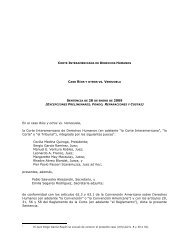 caso RÃ­os y otros vs. Venezuela - Universidad de Palermo