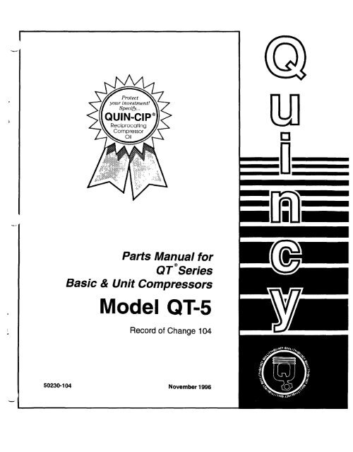 Model QT-5 - Industrial Air Power