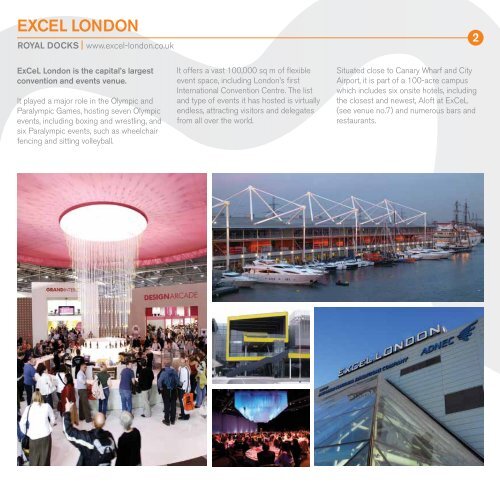 imagine your next event in - London & Partners