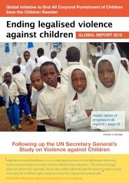 2010 - Global Initiative to End All Corporal Punishment of Children