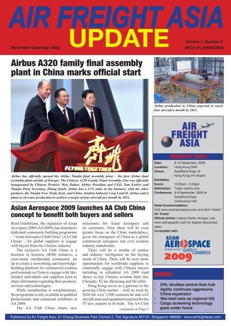 air freight asia update
