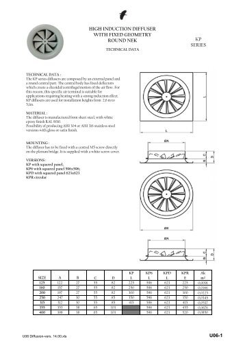 HIGH INDUCTION DIFFUSER WITH FIXED GEOMETRY ... - Mp3