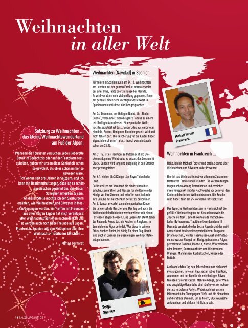 Ausgabe 5 - November - Salzburg Inside - Das Magazin