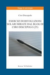 Esercizi di Rivoluzioni Solari Mirate dal blog di Ciro