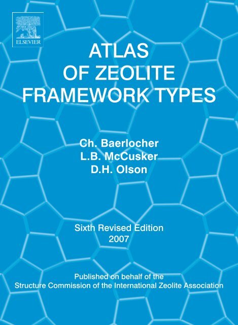 AtlAs of Zeolite frAmework types - IZA Structure Commission
