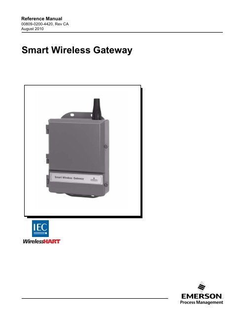 Smart Wireless Gateway Manual Emerson Process Management smart-wireless-gateway-manual-emerson-process-management