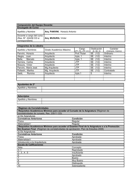 FACULTAD DE ARQUITECTURA, PLANEAMIENTO Y DISEÑO U