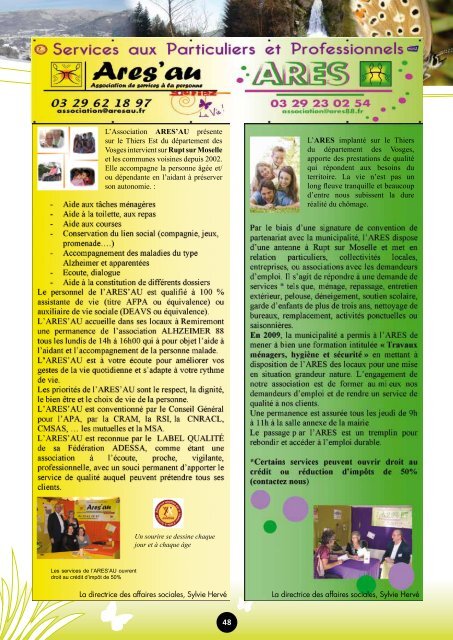 Bulletin Municipal 2010 - Ville de Rupt sur Moselle