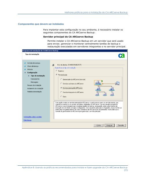 CA ARCserve Backup para Windows - Guia de ImplementaÃ§Ã£o