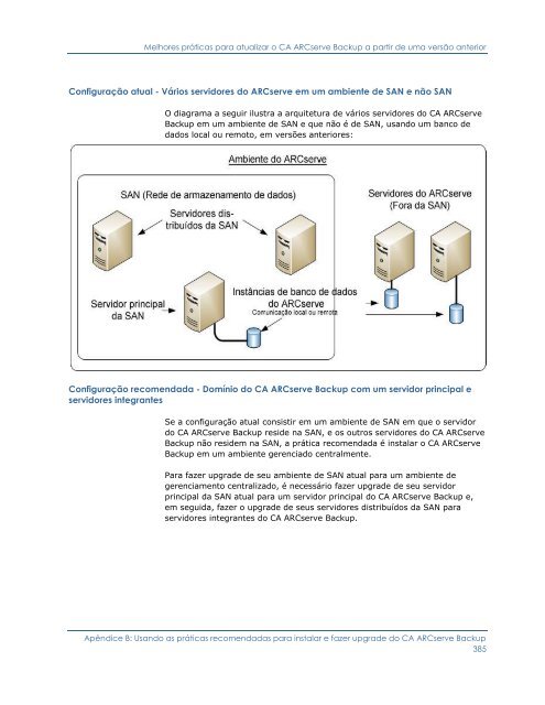 CA ARCserve Backup para Windows - Guia de ImplementaÃ§Ã£o