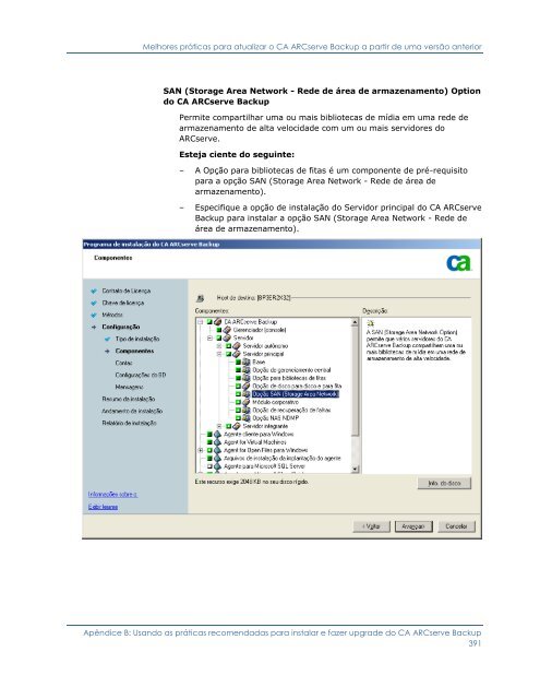 CA ARCserve Backup para Windows - Guia de ImplementaÃ§Ã£o