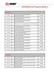 OPCIONALES del Programa System x