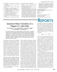 Quantum Phase Transition of a Magnet in a Spin Bath