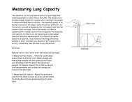 Measuring Lung Capacity