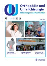 Orthopädie und Unfallchirurgie - Deutsche Gesellschaft für ...