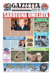 CARBONE SULCIS PASSA - Gazzetta del Sulcis Iglesiente