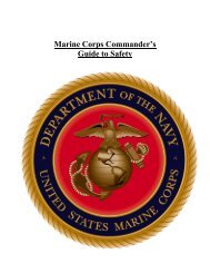 MCO 5102.1(series) - I Marine Expeditionary Force - Marine Corps