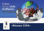 CrÃ©ez votre club d'affaires - Golden Trade