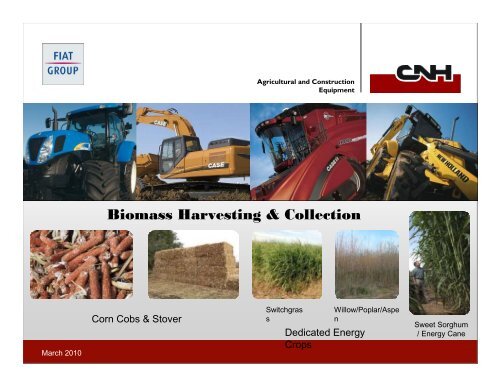 Biomass Harvesting & Collection - Center for Advanced BioEnergy ...