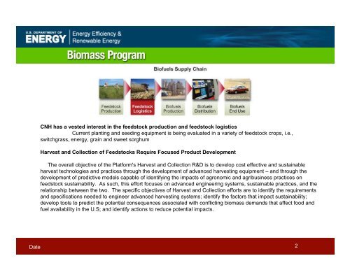 Biomass Harvesting & Collection - Center for Advanced BioEnergy ...