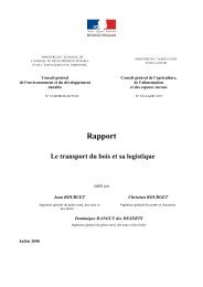 Rapport Le transport du bois et sa logistique - Temis