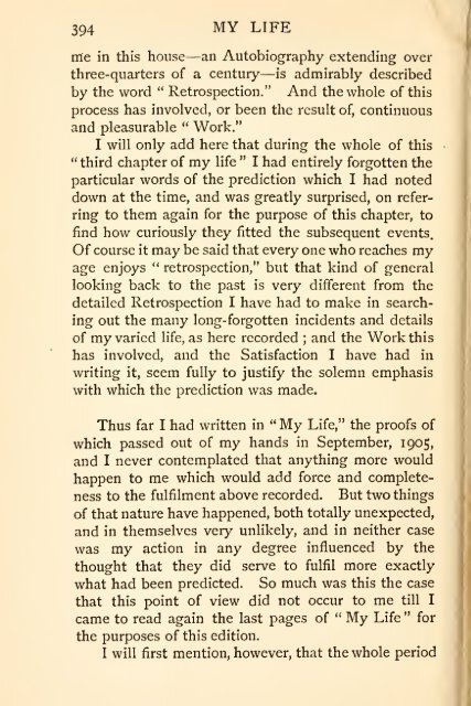 My life : a record of events and opinions - Wallace-online.org